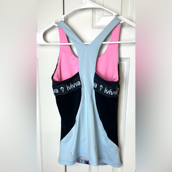 3 IVIVVA by LULULEMON Tank Tops Bundle Girls Racerback Keep Ur Cool Reversible - Picture 8 of 16